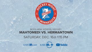 WATCH LIVE Mahtomedi vs Hermantown boys [upl. by Dlorag]