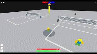 How to do the ceiling serve Roblox Volleyball 42 [upl. by Jaquelyn479]