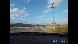 Driving In Greece 2023Pteria kastoria01082023 [upl. by Alemrac50]