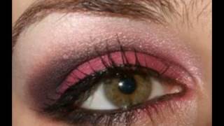 Lady GaGa make up inspired Glamour hot pink amp black tutorial look [upl. by Anirbus]