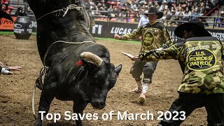 These Bullfighters are TOUGH  Top Saves March 2023 [upl. by Corin]