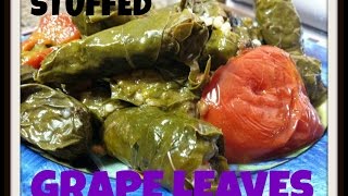 Warak Enab Stuffed Grape Leaves Made Easy [upl. by Cherlyn578]