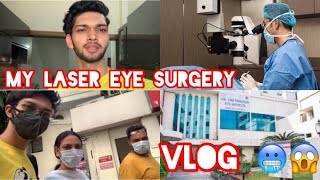 Barrage laser VLOG 😣😭😨 vlog lasereye surgery vlogs [upl. by Kermit]