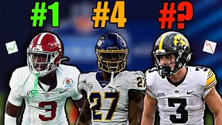 PostCombine Cornerback Rankings  2024 NFL Draft Cornerback Prospects amp Rankings [upl. by Kenlee]