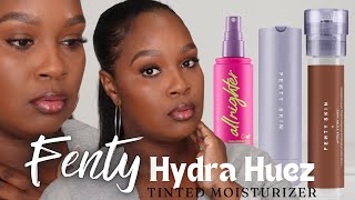 NEW Fenty Hydra Vizor Huez Tinted Moisturizer [upl. by Marozik]