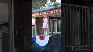 National Anthem at the Opening Ceremonies for the Comal County Fair 2024 92524 [upl. by Drahsar]