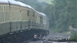 55022 struggles through LIskeard Cornwall [upl. by Netsrek721]