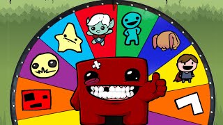 Can you beat Super Meat Boy with randomized characters [upl. by Sverre970]