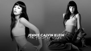 Jennie quotCalvin Kleinquot 4k quality twixtor clips ★ for editing [upl. by Ytteb300]