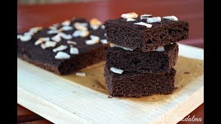 Kesudiókrémes brownie elkészítése recepttel  Sütik Birodalma [upl. by Brainard]