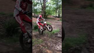 Trials bike riding Poles wood  Biffsmiff  rider apico lovebikes alpinestars ngksparkplugs [upl. by Eirovi]