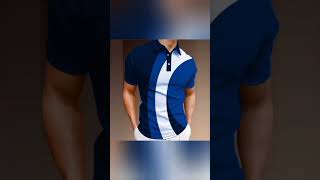 Summer Mens Polo Shirt Colorcoded Short Sleeve Tshirt bollywood tshirt shirts shorts fashion [upl. by Adeehsar]