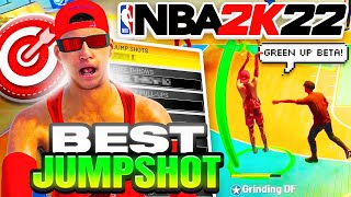 NEW BEST JUMPSHOT ON NBA 2K22 AFTER PATCH 100 GREENLIGHT JUMPSHOT BEST JUMPSHOT IN NBA 2K22 [upl. by Baras]