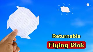 best notebook disk 📀 Returned how to make returnable disk flying paper shield [upl. by Arrol]