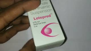 Lotepred Eye Drops এর ব্যবহার ডোজসাইড এফেক্ট [upl. by Jeth]