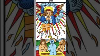 SIGNIFICADO de las CARTAS del TAROT arcanos MAYORES el JUICIO [upl. by Inalaeham]