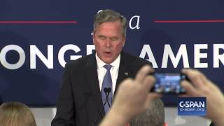 Jeb Bush Suspends Campaign  FULL SPEECH CSPAN [upl. by Margarette]