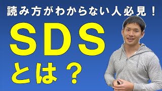 ＳＤＳとは【ＳＤＳ徹底解説！誰でもＳＤＳの見方がわかるようになる！】 [upl. by Letnwahs910]