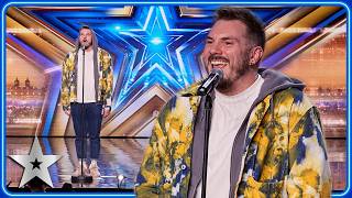 ALL of Mike Woodhams spectacular singing impressions  Britains Got Talent [upl. by Meurer782]