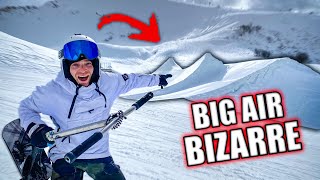 CE GROS SAUT A UNE FORME HYPER BIZARRE  VIDEO SNOWSCOOT [upl. by Prudhoe683]