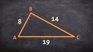 How to use law of cosines for SSS [upl. by Aleacem445]