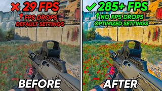 BEST PC Optimization Settings for Delta Force Hawk Ops🔧 Max FPS amp Visibility  Best Settings [upl. by Maureene]