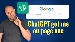 ChatGPT Prompt Tutorial to Improve Google SEO  Write Longer Keyword Optimized Articles amp Long Blogs [upl. by Amehr]