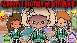 CZĘŚĆ 2😭 KŁOPOTY I SPORY W INTERNACIE  TOCA LIFE WORLD  TOCA BOCA HISTORYJKI POLSKA [upl. by Candra449]