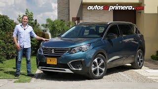 Peugeot 5008 SUV para una familia de 7 pasajeros  Prueba [upl. by Nashbar]