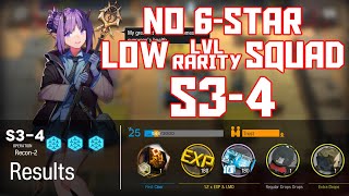 【明日方舟Arknights】S34  Low LvlRarity Squad  Arknights Strategy [upl. by Thorny126]