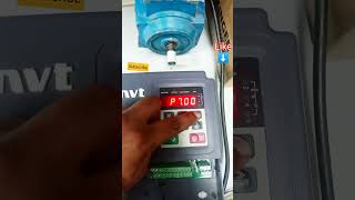 INVT inverter parameter setting Jog ky button ki madad sy motor ko chalany ka tareeqa invt vfd [upl. by Tnilc448]