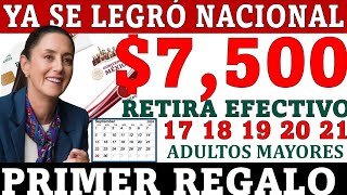 MALAS NOTCIAS AVISO URGENTE ADULTOS MAYORES 📢 REGALO DE CLAUDIA ¡PAGOS BIENESTAR 32 ESTADOS27LETRAS [upl. by Ainimreh615]