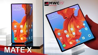 Huawei Mate X ASÍ ES ESTE MÓVIL PLEGABLE con 5G y 4 CÁMARAS [upl. by Adnoval464]