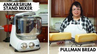 Ankarsrum Stand Mixer Pullman Bread Recipe  Pain de Mie  Sandwich or Texas Toast [upl. by Ludovico]