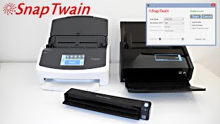 TWAIN Driver for the ScanSnap Scanner iX1400iX1600 by Fujitsu  Installation and use of quotSnapTwainquot [upl. by Hock462]