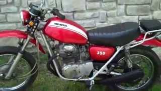 1971 Honda SL 350 motorcycle FOR SALE SL350 K1 Motosport original [upl. by Nedak961]