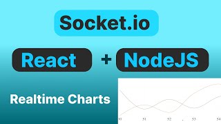 Socketio  React  NodeJS Realtime GraphCharts Tutorial  ReCharts [upl. by Dalli]