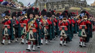 British Army Bands celebrating Armed Forces Day 2014 [upl. by Eenitsed]