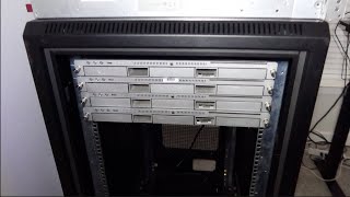 Building a Apple Xserve Rack for Xsan Pt1 [upl. by Natanhoj]