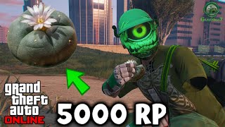 GTA Online  Best SOLO Peyote Plant RP Farm Method 🟢 [upl. by Rimhsak442]