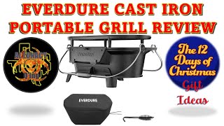 Everdure Cast Iron Portable Grill Review allunacyqing castironcooking everdure [upl. by Atiekram141]