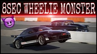 930HP Porsche GT2 RS  Wheelie Drag Build  Build Tune amp Testdrive Forza 6 [upl. by Prior]