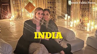 Chiara Ferragni oggi in India tra gioielli e vestiti del posto [upl. by Innob587]