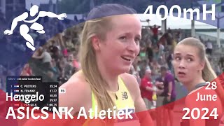 Cathelijn 400mH 76cm ASICS NK Atletiek  28062024 [upl. by Ocicnarf]