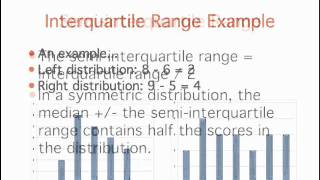 Summarizing Distributions Measures of Variability [upl. by Kaitlin]