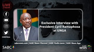 Exclusive Interview with President Cyril Ramaphosa [upl. by Tidwell]