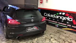 SCIROCCO 20 TSI POP AND BANG COLADANGELO REMAPS [upl. by Hairu]