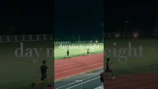 day ninetyeight  5km sub30 barefoot  part 50 [upl. by Darb]