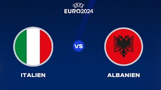 UEFA EURO 2024 Italien vs albanien spiel 4 [upl. by Aramoy311]