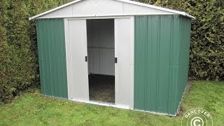 Garden shed assembly [upl. by Blackington]